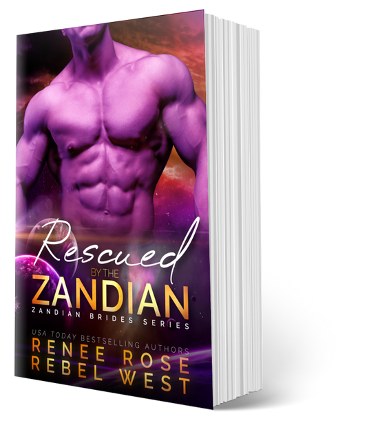 Zandian Brides Book 8: Rescued by the Zandian - Signed Paperback