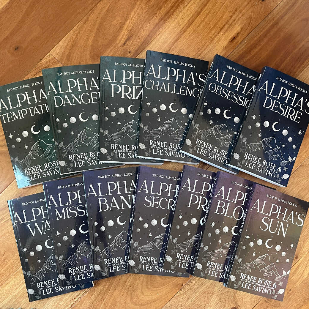 Bad Boy Alphas - Signed Books