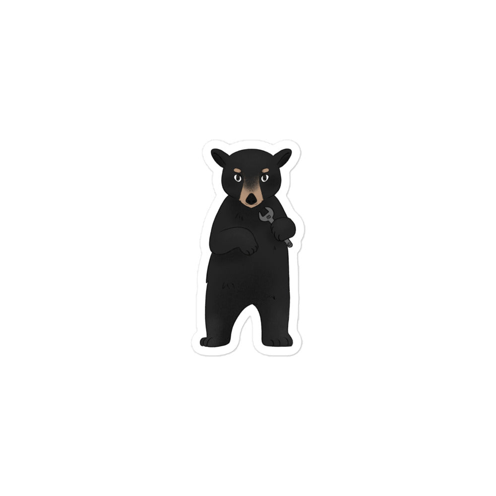 Bad Boy Bear Stickers