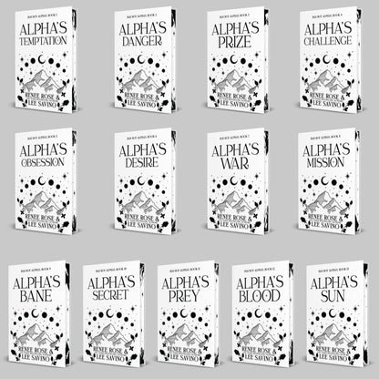 Bad Boy Alphas White Edition Hardbacks Complete Set