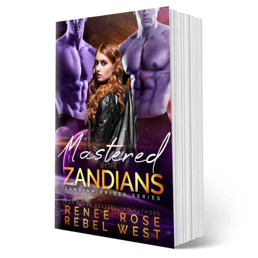 Zandian Brides Book 3: Mastered by the Zandians - Signed Paperback