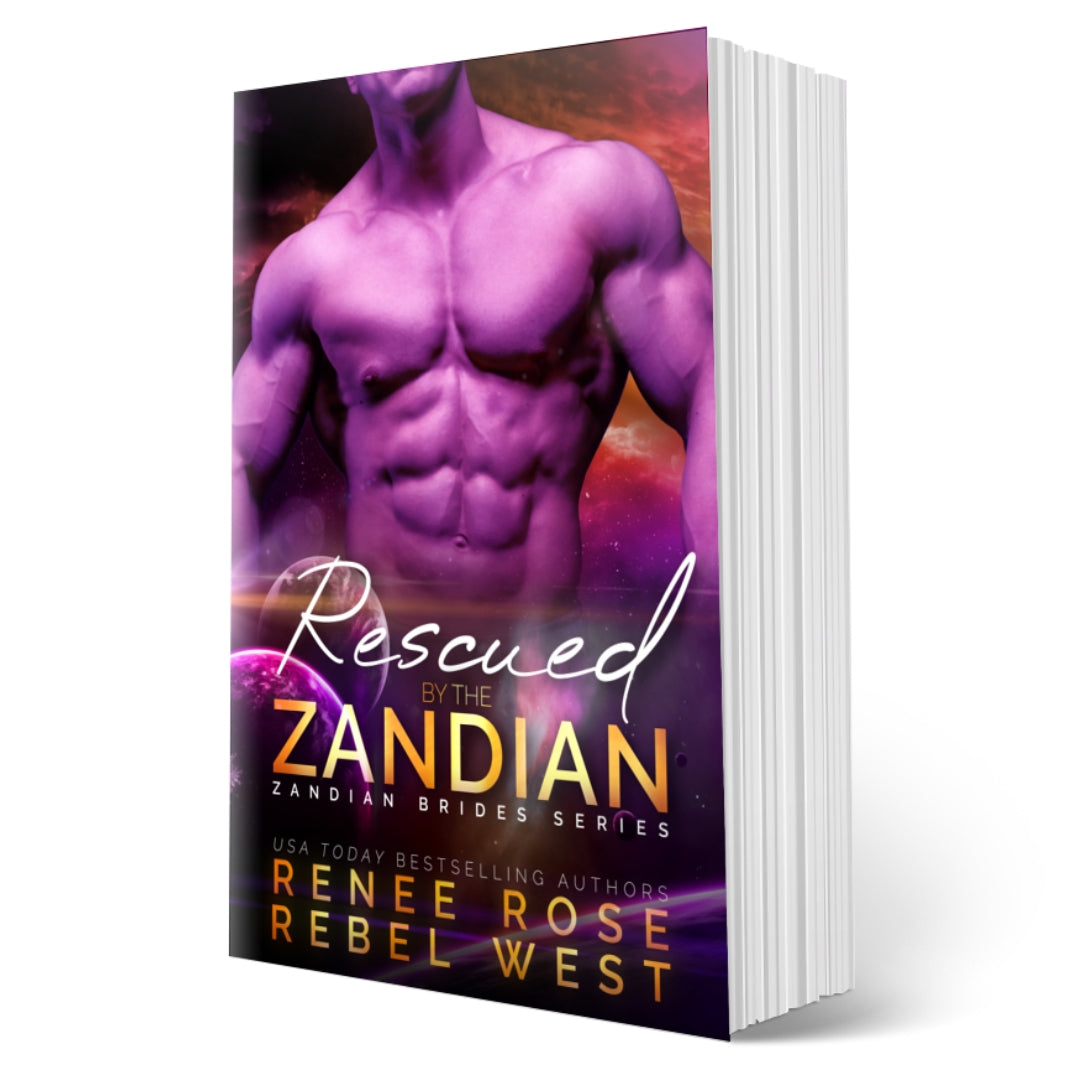 Zandian Brides Book 8: Rescued by the Zandian - Signed Paperback