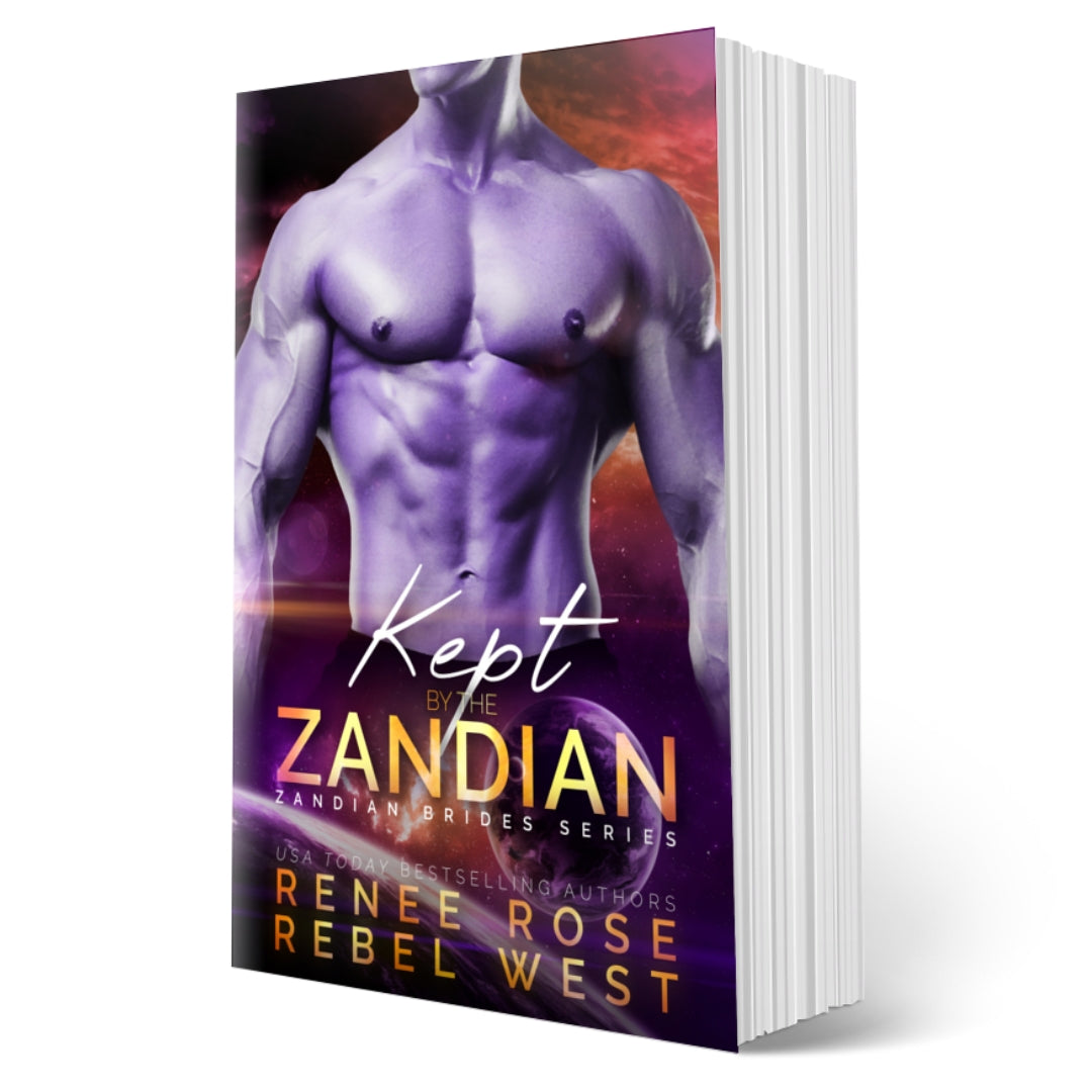 Zandian Brides Book 5: Kept by the Zandian - Signed Paperback