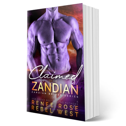 Zandian Brides Book 6: Claimed by the Zandian - Signed Paperback