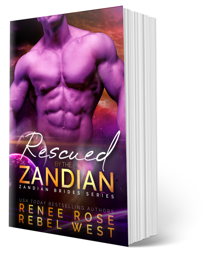 Zandian Brides Book 8: Rescued by the Zandian - Signed Paperback