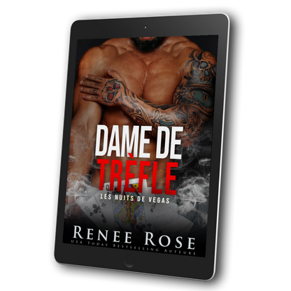 Dame de trèfle in an E-reader 