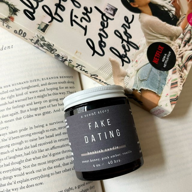 Fake Dating | Book Trope Candle