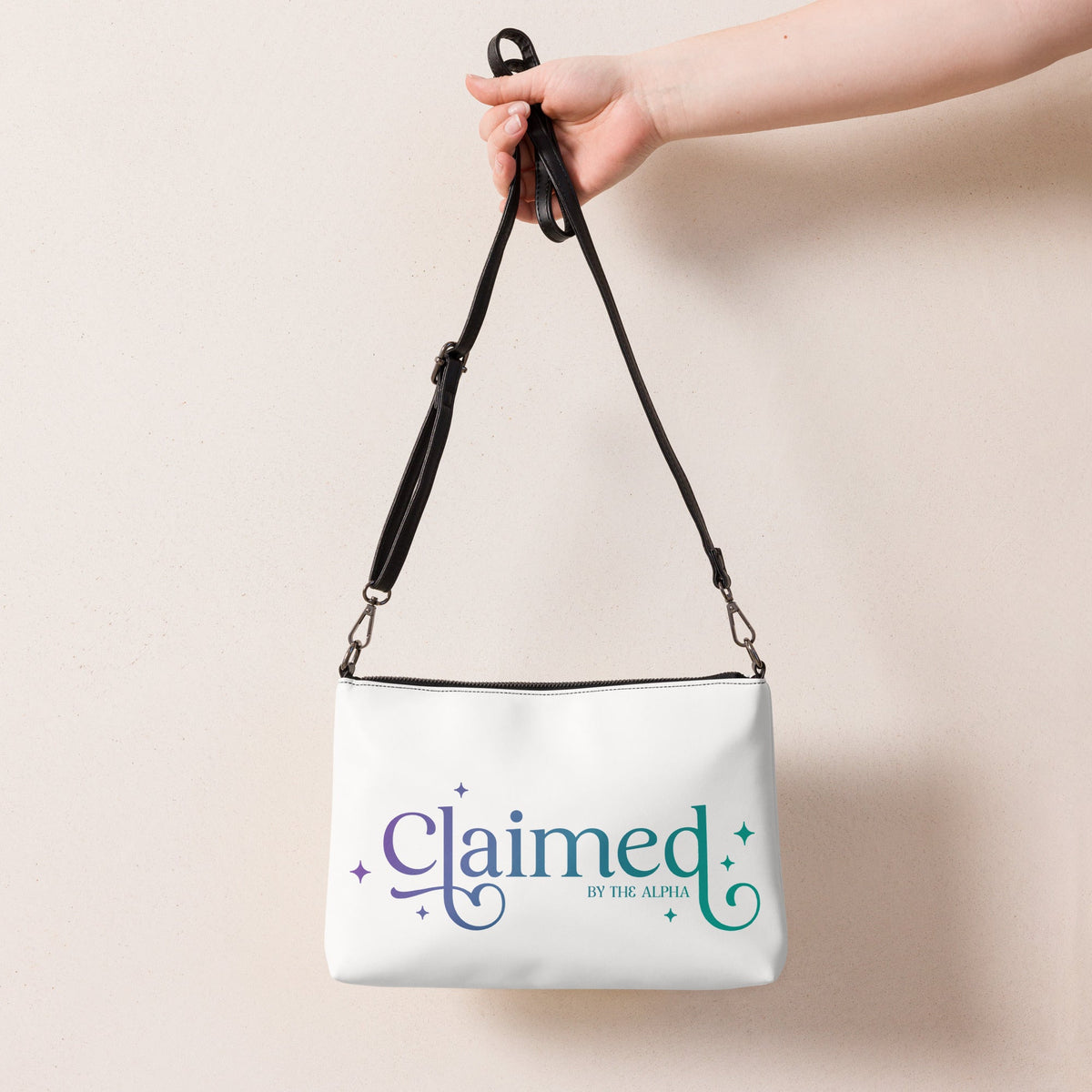 Claimed by the Alpha crossbody bag