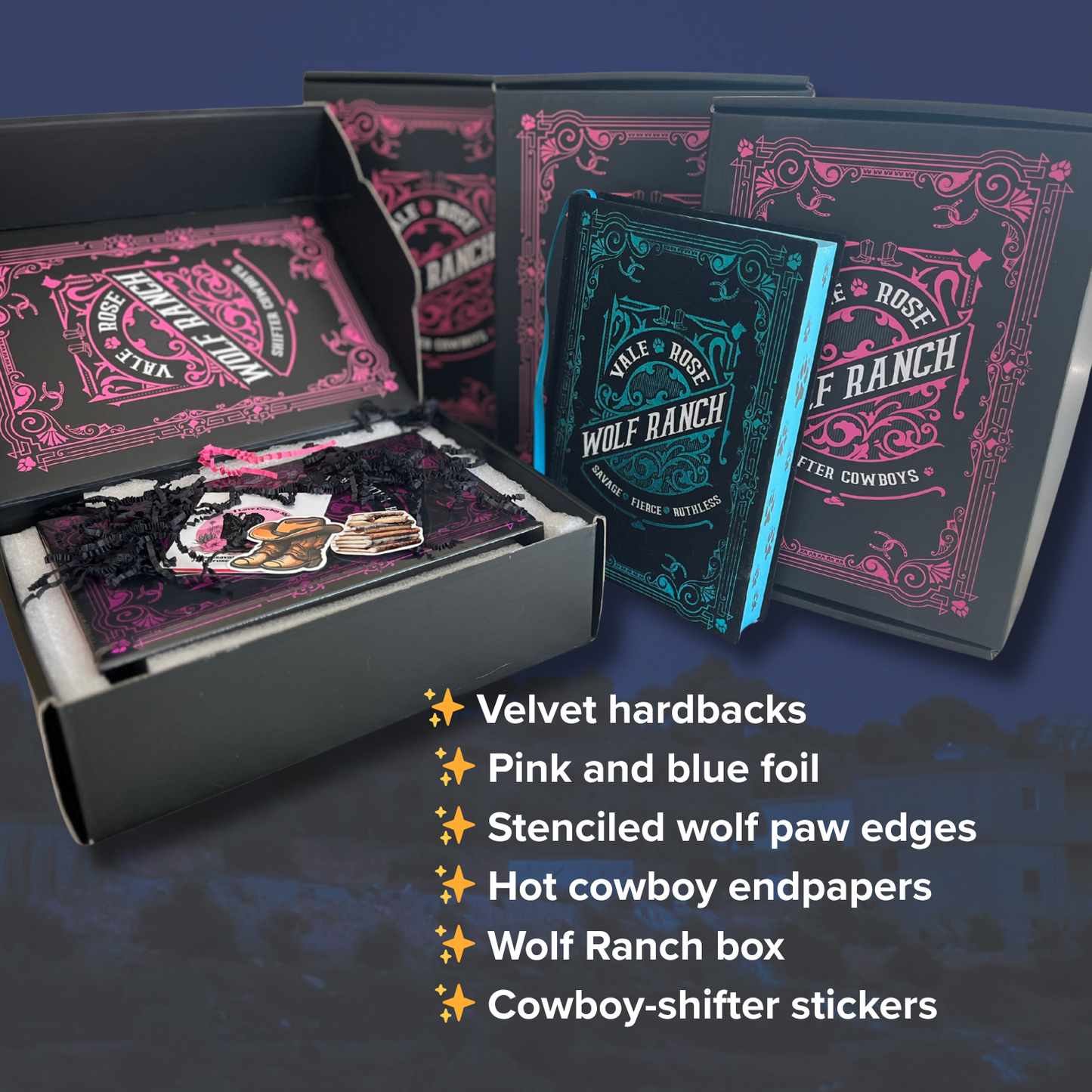 Wolf Ranch Special Edition 2-Book Set (Velvet / Foil)
