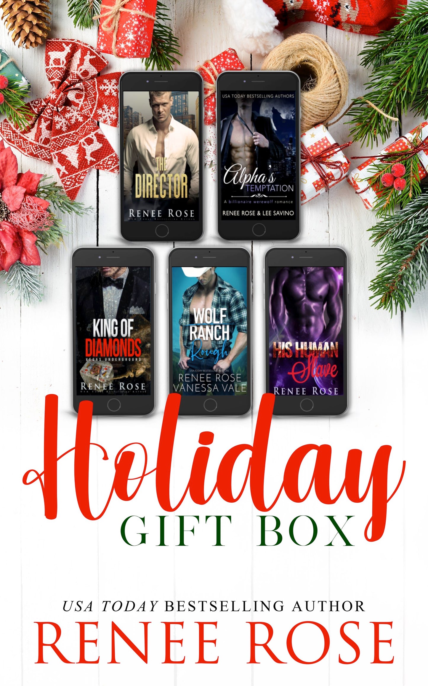 Holiday Gift Box: Five Full First-in-Series Romance E-Books