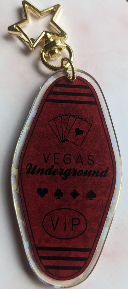 Vegas Underground VIP Motel Key